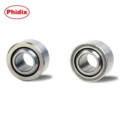 Rolamentos esféricos de aço inoxidável para indústrias leves WSSB - V Swaged Race Wide Series