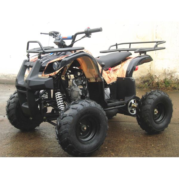 110cc Big Frame Youth Four Wheelers Chain Drive 7