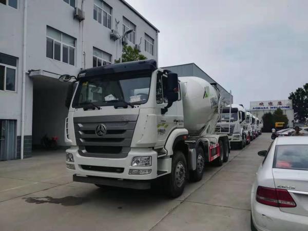 10m3 Concrete Truck 8*4 Mobile HOWO Concrete Mixer Truck Machine For Construction Works