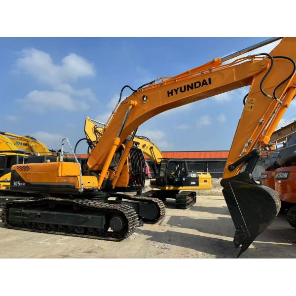Original Brand Hyundai 30 Tons Used Hydraulic Crawler Excavators With 169 Power