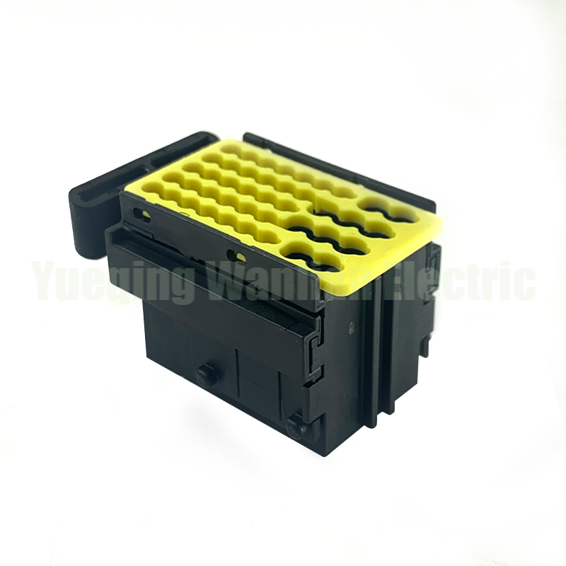 42 Pin 936421-2 Electrical Automobile ECU Connector Black Female Waterproof Sealed Plug Sockets