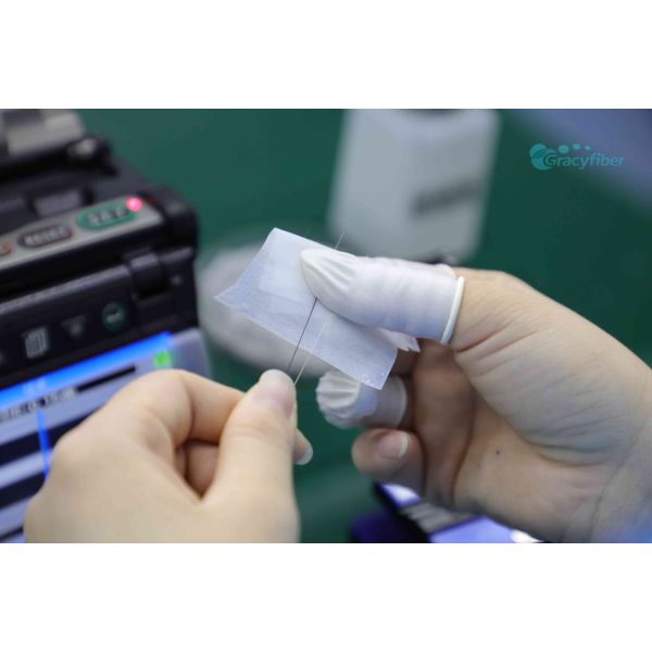 Low Coupling Loss Lensed Fiber Array 1550nm 1625nm For AI / GPU Optical Interconnects