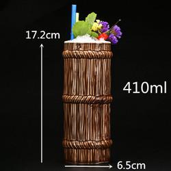 Creative Ceramic Tiki Mugs Hawaiian Cocktail Mug  Porcelain Beer Wine Mug Drinkware