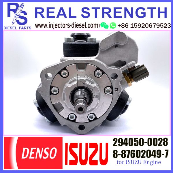HP4 Common Rail Diesel Fuel Injection Pump 294050-0028 For ISUZU Engine 8-87602049-7