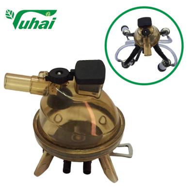 Boumatic 360cc Pus Milk Claw com válvula para máquinas de ordenha de vacas