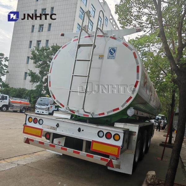 Venda a quente 3 eixos 55000 litros tanque de óleo comestível semi-reboque / tanque de combustível reboque bom preço