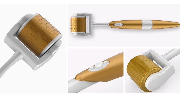 Effective NO Plugs Type Microneedle Derma Roller Zgts with Titanium Alloy Needles