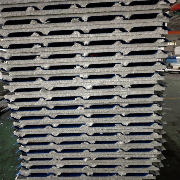 insulated 30mm sliver paper eps sandwich roof panel 840-30-0.426mm for warehouse
