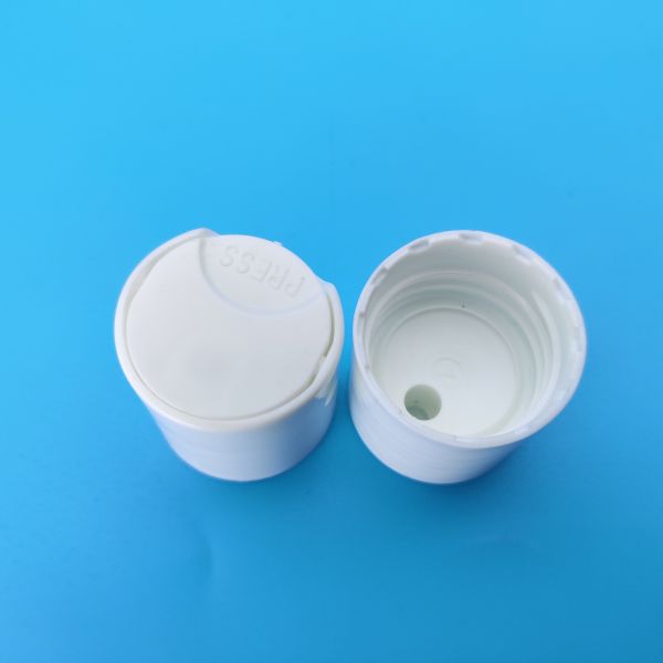 ISO9001 White Leakage Resistant 28 410 Disc Top Cap Plastic