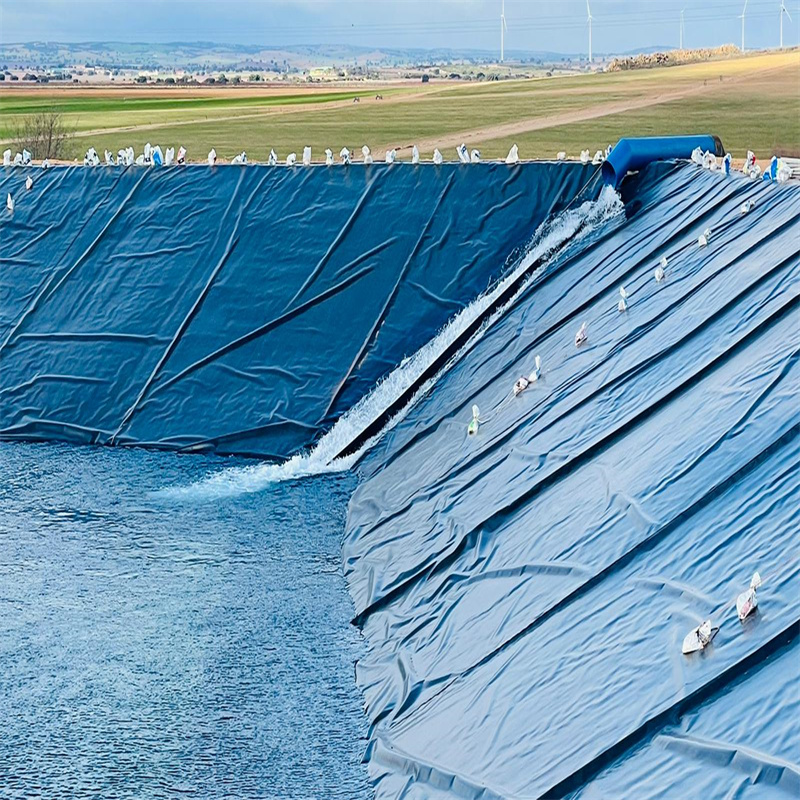 Вкладыши пруда хранения воды Geomembrane Geotextile Biodigester места захоронения отходов 1mm 1.5mm 2mm