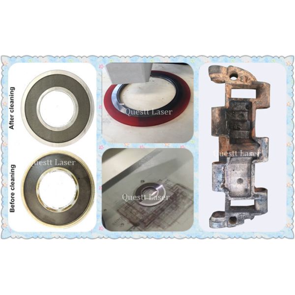 200 чистка удаления ржавчины машины лазера ватта IPG для красить, не требующая ухода