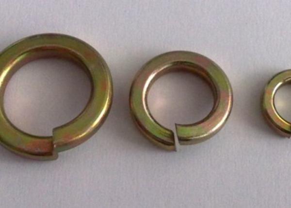 Din127 Steel Spring Washer White Yellow Zinc M2