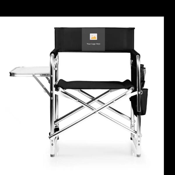 Custom Aluminum Folding Foldable Kids Director Chair Side Table Multifunctional Hiking Lightweight Backpacking