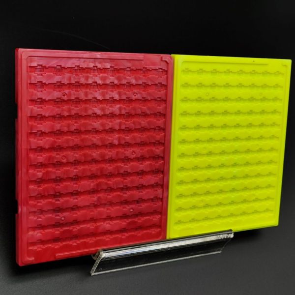 Nivelamento colorido estático da bandeja 0.4mm de transferência permanente do ESD que armazena filtros óticos