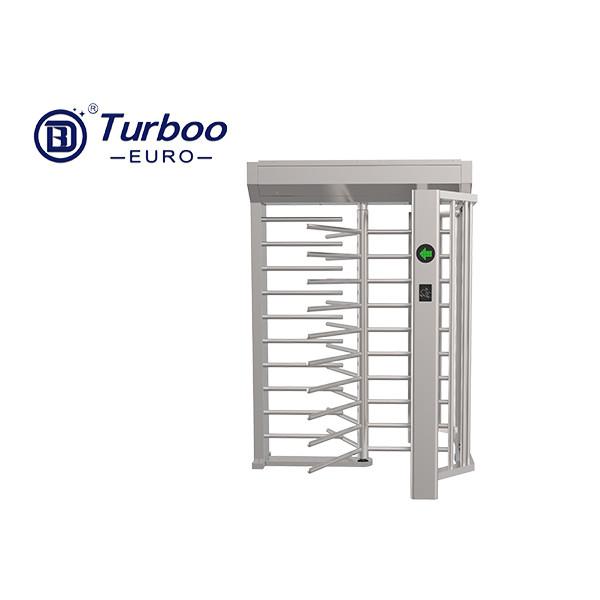 SUS304 24V Full Height Turnstile RFID Facial Barcode Recognition