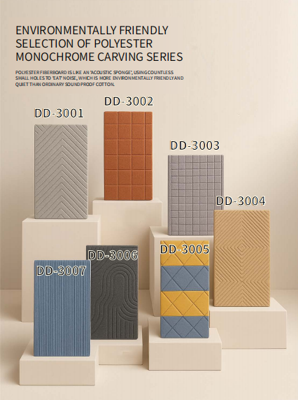 Eco-Friendly Cinema Noise Reduction Fireproof Soundproof Integrated Polyester Acoustic Wall Panel Acoustic Panels Akupanel