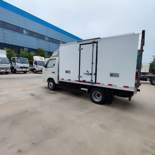 Foton 4*2 Refrigerator Truck Transport Food Meat Fish Refrigerated Trucks for Sale