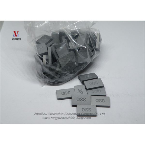 High Strength Tungsten Carbide Inserts For Limestone , Sandstone Processing