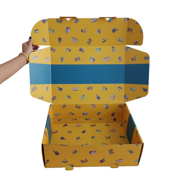 Printing Clothes Apparel Gift Luxury Mailer Kraft E Commerce Cardboard Shipping Mailing Small Packaging Paper Corrugated Box