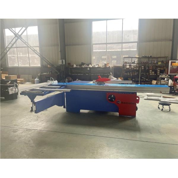 Wood Cutting Industrial Sliding Table Saw 0 - 45degree Wood Board Cutter