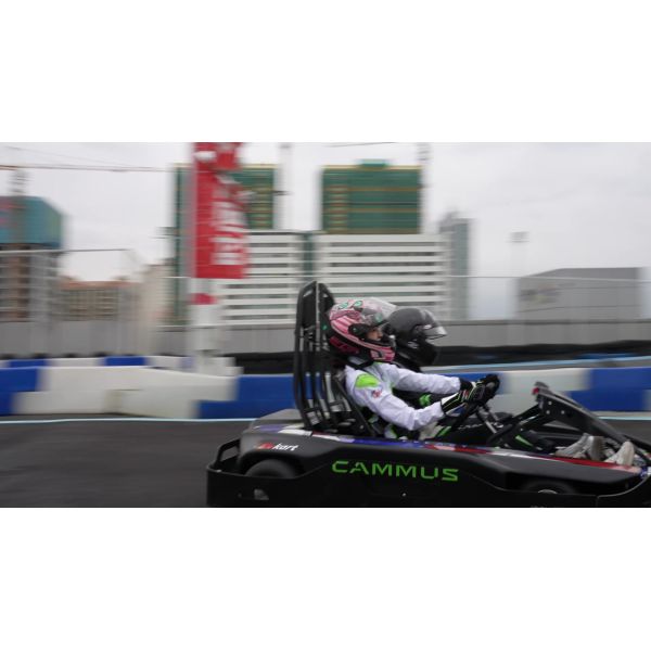Front Rear Hydraulic Disc Brake EV Go Kart For Competition Racing