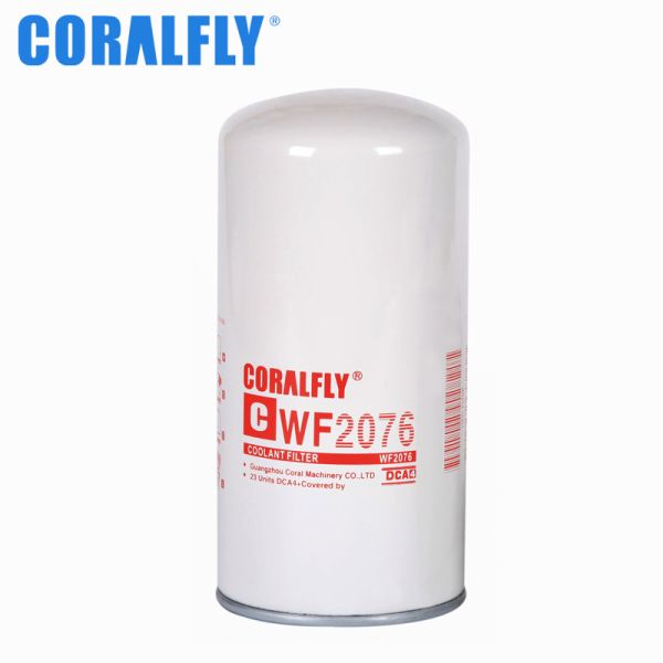 Filtre de Coolant Filter Fleetguard d'excavatrice de moteurs tracteurs Wf2076