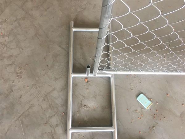 chain link temporary construction fence panels 6FT X 10F Mesh 2 3/8  x 2 3/8 ( 60mm x 60mm ) x 12 gauge wire