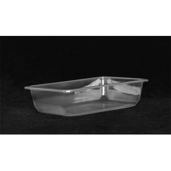 185 X 125 X 45MM Disposable Transparent Tray Plastic Blister Plastic Tray For Packaging
