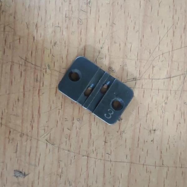 3#-10# Placas de agujas pequeñas para máquinas de coser con cremallera de alta velocidad