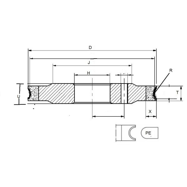 Металлические связи алмазные периферийные шлифовальные колеса для машин с двойным краем