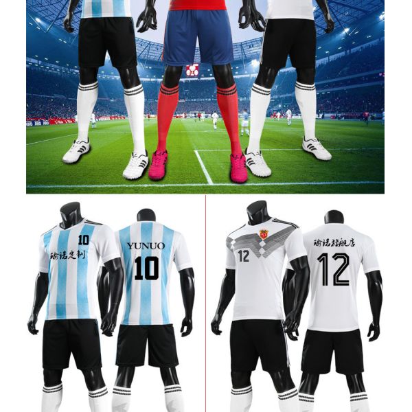 Cheap price custom customer logo football jersey plain OEM soccer jersey