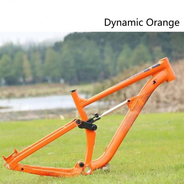 Enduro Mountain Bike Full Suspension Frame 17 Inch Size 27.5 Inch Wheels