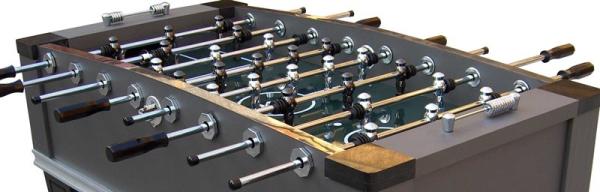 High Grade Football Game Table 5FT Marble Tournament Soccer Table With Wood Handle