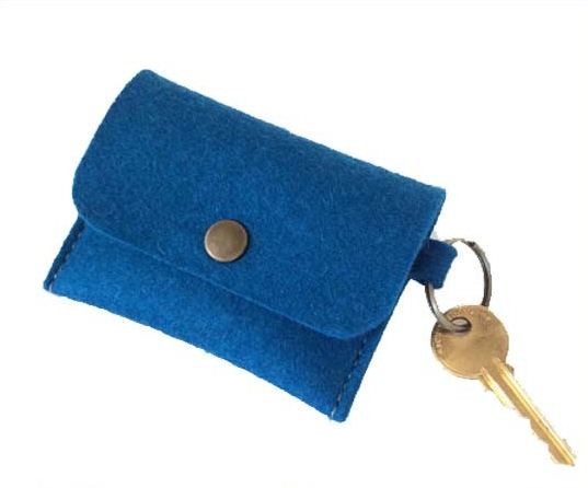 high quality reasonable price promotional felt purse factory with various color