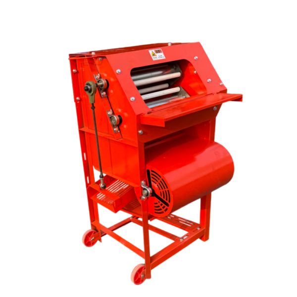 Electric Motor Peanut Picking Machine 500KG/H Farm Groundnut Separating Machine