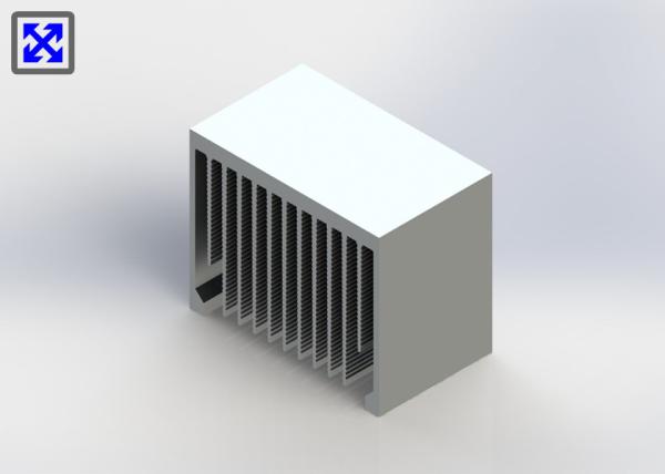Professional Design Aluminum Heatsink Extrusion Profiles For Car Cooling System