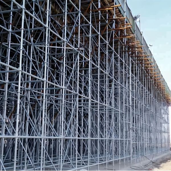 Wedge Connection Ring Lock Scaffold High Strength Modular Steel Scaffolding Corrosion Resistant