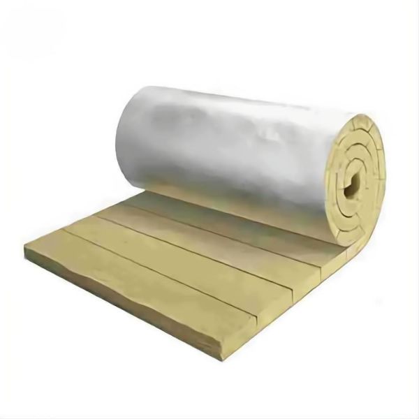 Wholesale Customized Modern Design Building Fire Sound & Thermal Insulation Materials-Rock Wool Roll Felt