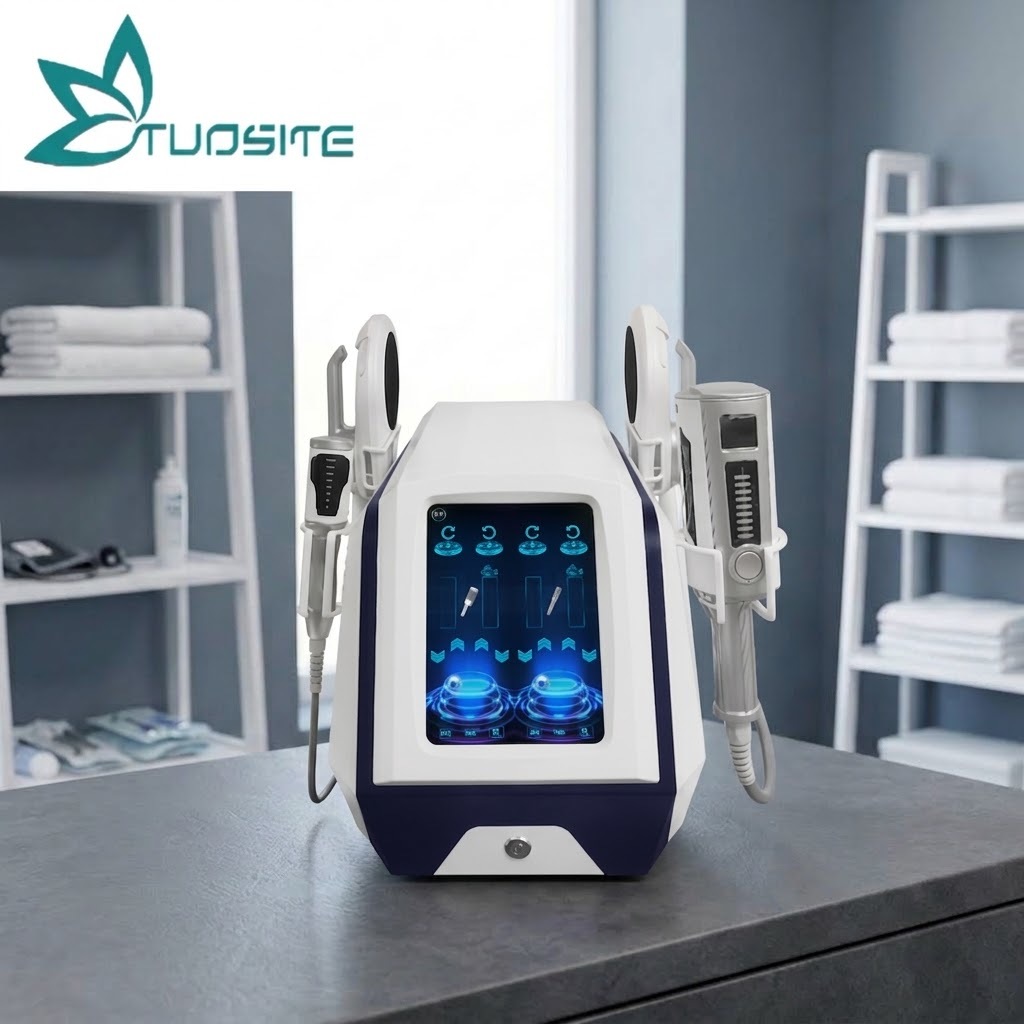 Beauty EMS Sculpting Machine 360° Rotation Lymph Drainage Device