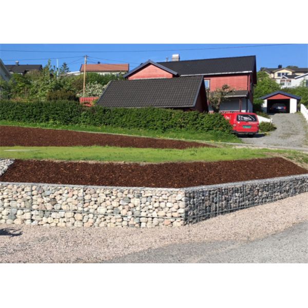 Ajardinando la inmersión caliente soldada con autógena decorativa residencial de la cesta de Gabion galvanizó