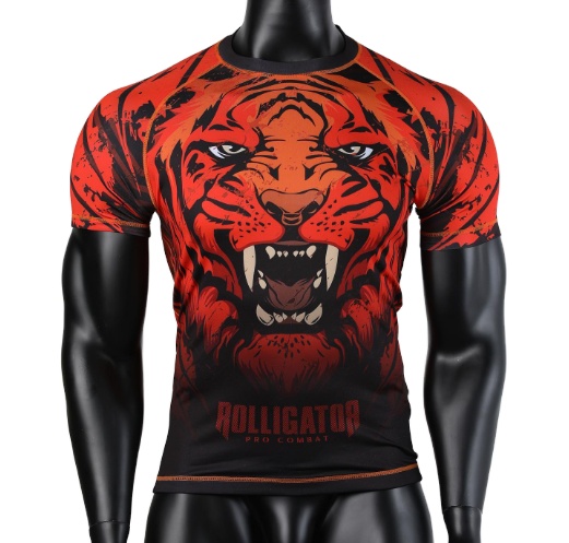 No Gi Sublimated Long Sleeve Rashguard with Digital Print and 220 gsm Fabric Weight for Quick Dry Compression Wear