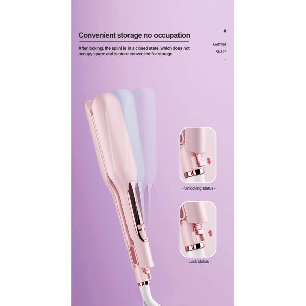 75W PTC Hair Curling Wands Ceramic Hair Salon Styling Tool Hair Curling Wands