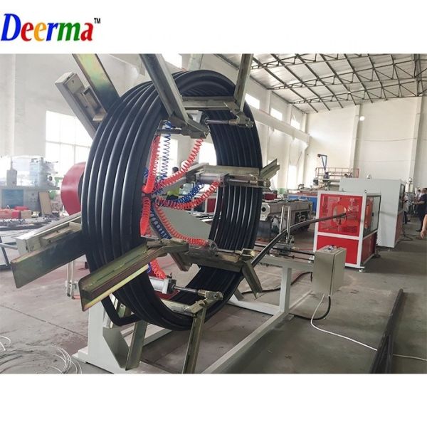 Drain Pipe Making Machine 250kg/h - 350kg/h Pipe Manufacturing Machines With S Inverter