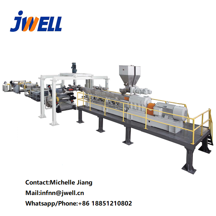 JWELL PET sheet production line
