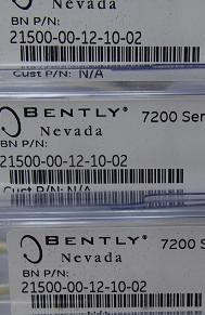 Bently Nevada 21500-00-12-10-02 5mm 7200 Proximity Transducer Systems