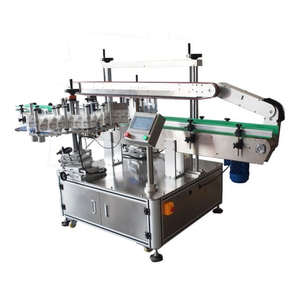 Double Sided Flat Bottle Labeling Machine 25-200 pcs/min high speed
