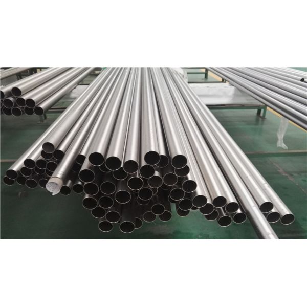 Трубка теплообменного аппарата соли водостойкая, гидравлический тест безшовная трубка титана