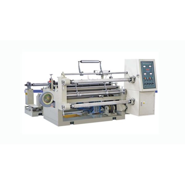 Plastic Film / Glassine Horizontal Slitting Machine 3.7Kw Air Pressure Take - Up Roll