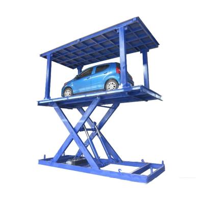 Underground Garage Scissor Car Lift 4.5m Automotive Scissor Lift