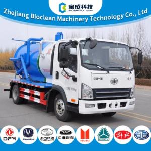 5m3 5000L 9.1tons Sewer Suction Truck Strong Power For Efficient Work